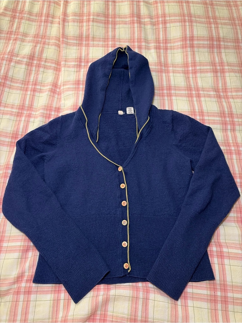 Moth by Anthropologie Navy Blue Cardigan